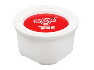 Pote con tapa IML de 700ml, CX038 (color blanco)