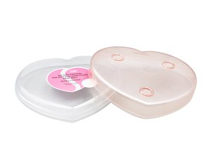 Contenedor con tapa IML de 330ml, CX049 (forma de corazón)