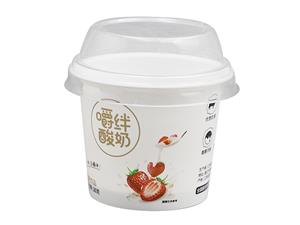 Vaso con tapa IML de 320ml (para yogur), CX129